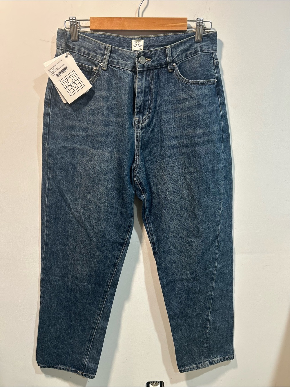 New TOTEME  high rise barrel leg jeans size 30